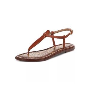 Sam Edelman Women's Gigi T-Strap Flat, size 6.5